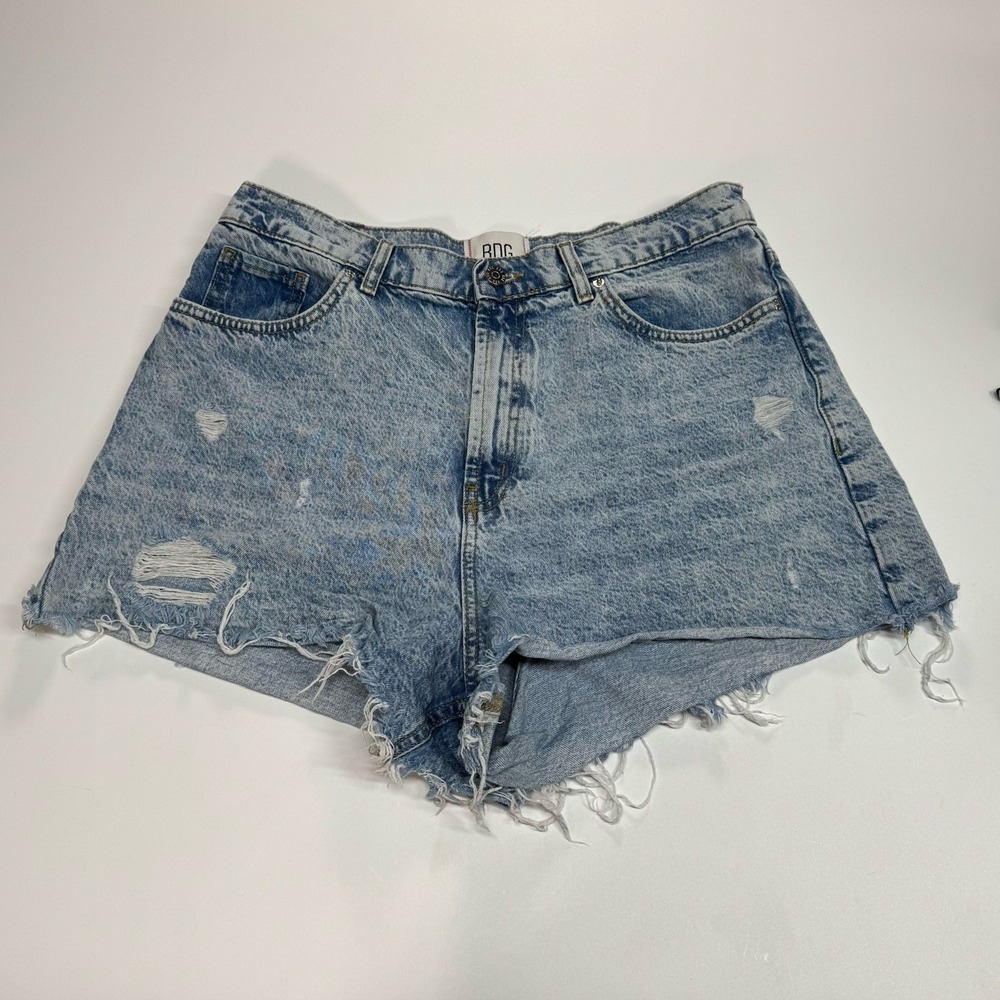 BDG Urban Outfitters Womens Jean Shorts Size 32 Cut Offs Booty 5 Pocket